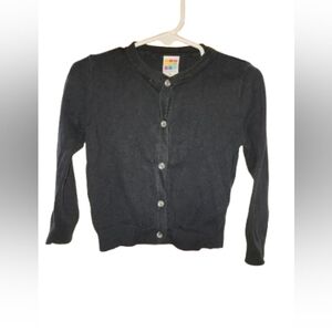 Healthtex black cardigan 3T